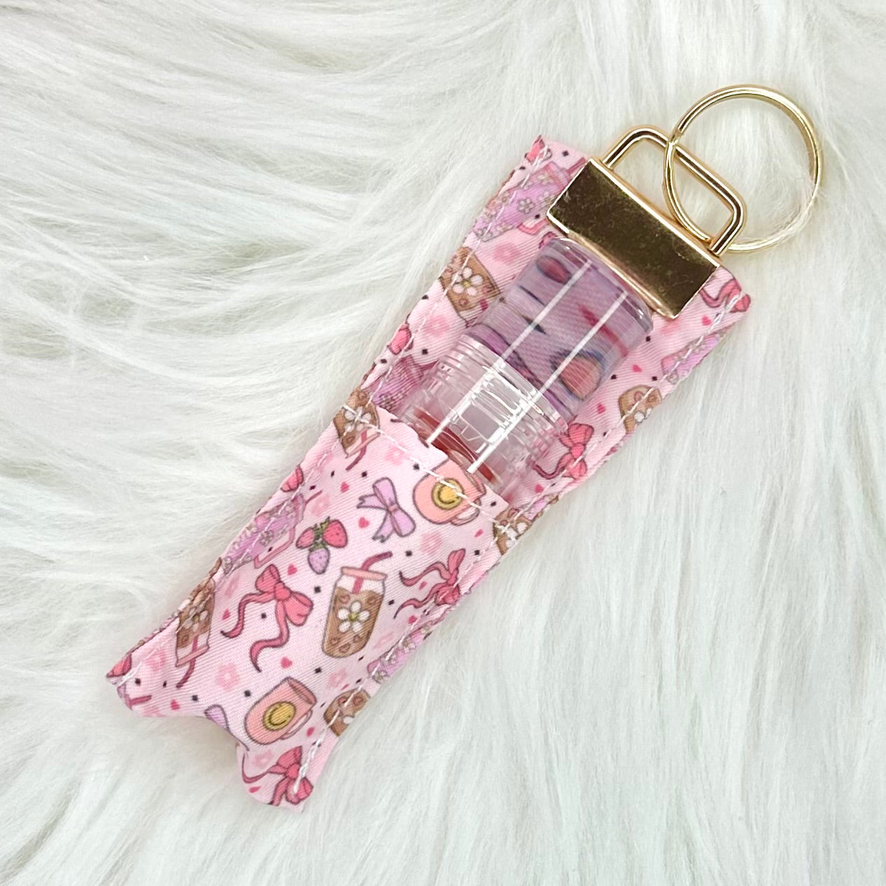 Porte-gloss ♥ Porte-clés girly