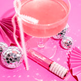 Gloss champagne toast