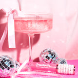 Gloss champagne toast