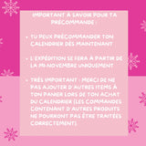 Calendrier de l’Avent (PRÉCOMMANDE)