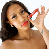 Gloss teinté cerise noir