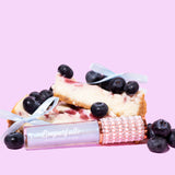 Gloss blueberry cheesecake