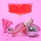Gloss champagne toast
